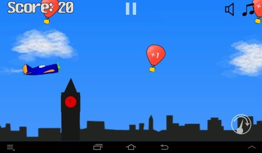 Airplane Balloons Game截图3