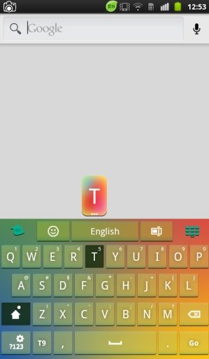 Colored Keyboard for Galaxy S截图2