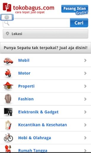 Mobile Web Tokobagus.com截图6