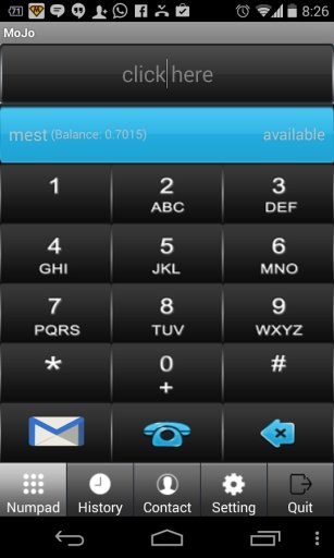 MOJO Dialer截图1