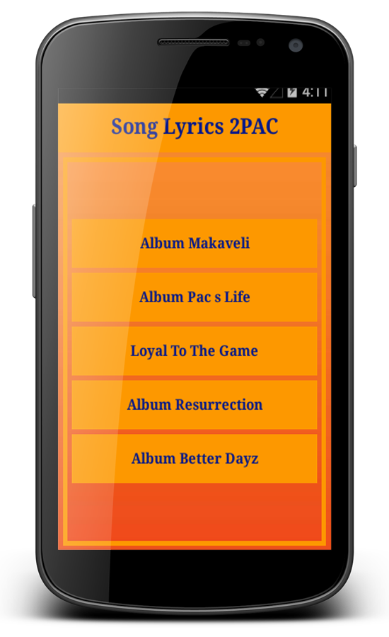 2PAC Songs Lyrics截图2