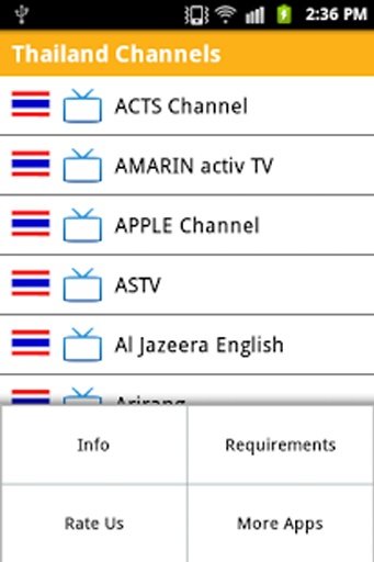 Thailand Tv Channels截图3