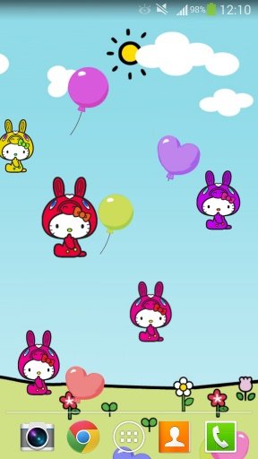 Hello Kitty Land LiveWallpaper截图5