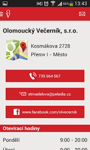 Olomouck&yacute; Večern&iacute;k截图5