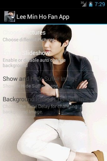 Lee Min Ho Fan App截图10