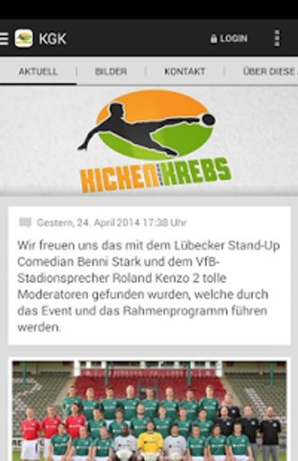 Kicken gegen Krebs截图1