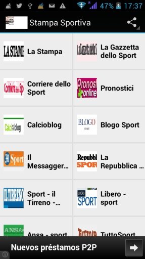 Stampa Sportiva RSS截图2