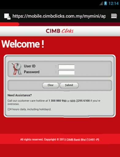 CIMB Malaysia Mobile Banking截图2
