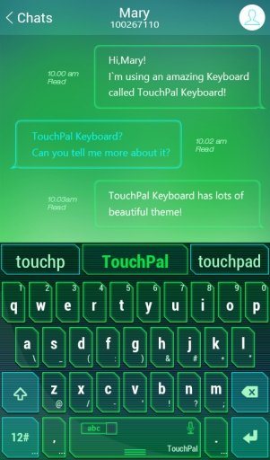 Technology TouchPal Theme截图3