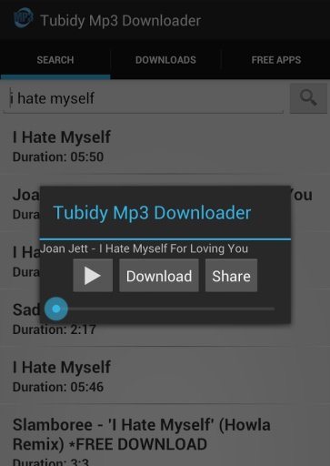 Tubidy Mp3 Downloader截图2