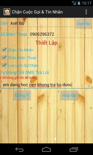 Chặn Cuộc Gọi & Tin Nhắn截图4