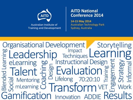 AITD National Conference 2014截图2