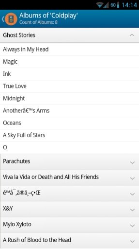 Coldplay Songs截图2