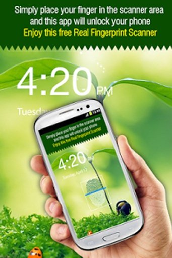 FingerPrint Lock Screen截图1