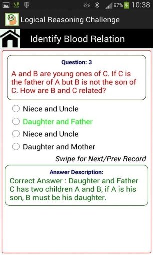 Logical Reasoning Challenge截图2