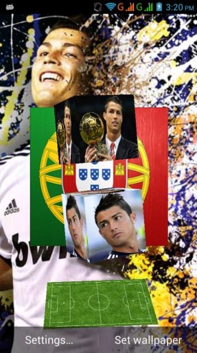 Cristiano Ronaldo Live Wallpaper截图4