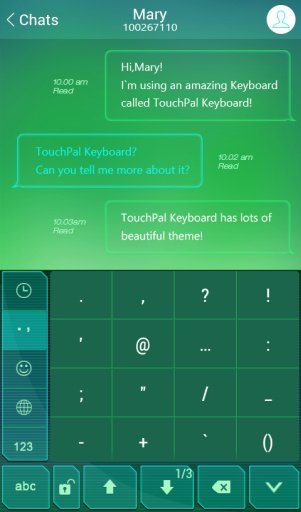 Technology TouchPal Theme截图2