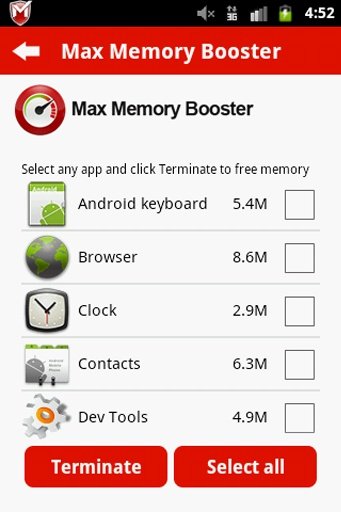 Max Memory Booster截图3