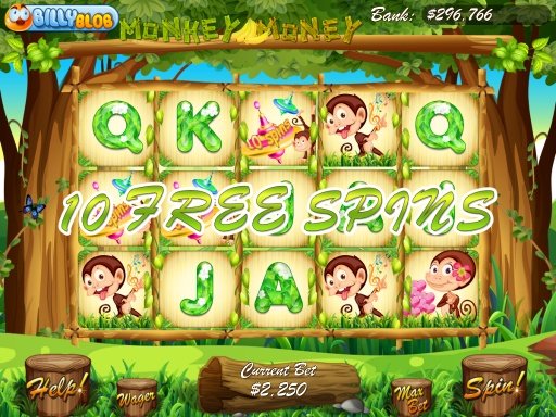 Monkey Money Saga FREE SLOTS截图3