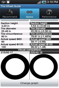 Tire Size Calculator and Guide截图