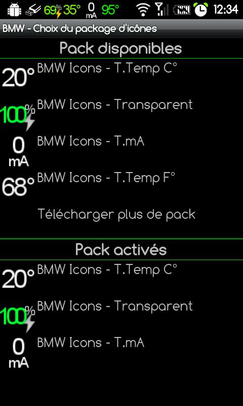 BMW Icons - LCD Black截图1