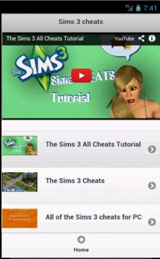 Sims 3 cheats截图2