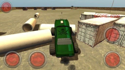 Monster Truck Zombie Derby 3D截图6