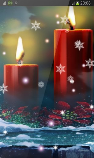 Old Christmas HD New Year LWP截图1