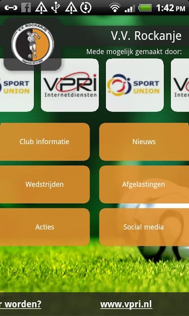 Voetbal Vereniging Rockanje截图3