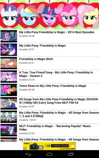 Pony Princess Videos List截图1