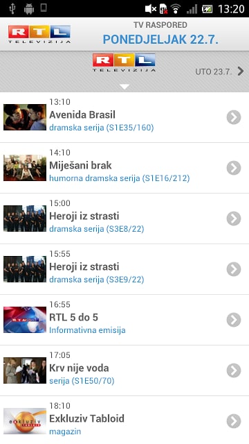 RTL Televizija (+widget)截图3