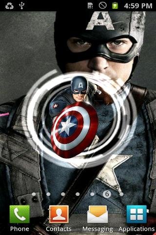 Captain America Free Live Wallpaper截图4