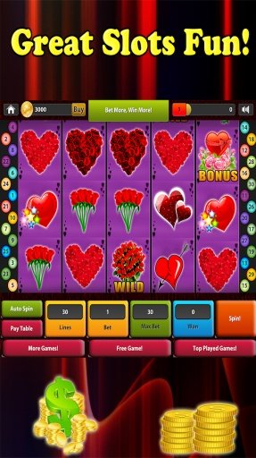 Valentine Slots Bonanza截图3