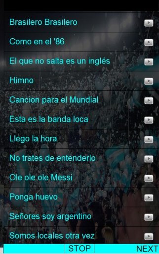 Canciones Argentina Mundial截图1