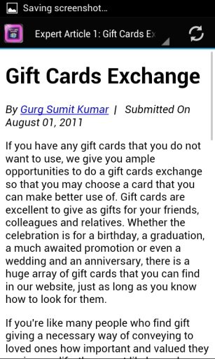 Gift Card Exchange Ideas截图3