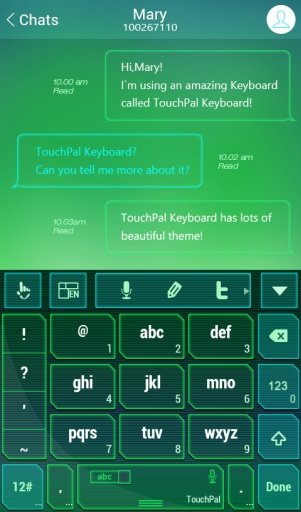 Technology TouchPal Theme截图1