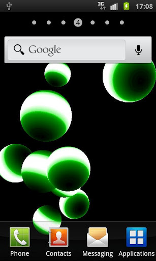 NEON BALL 3D Live Wallpaper截图4