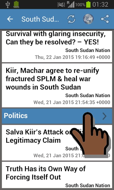 South Sudan Newspapers截图1