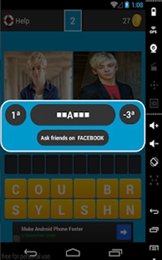 Austin And Ally Game Guess App截图5