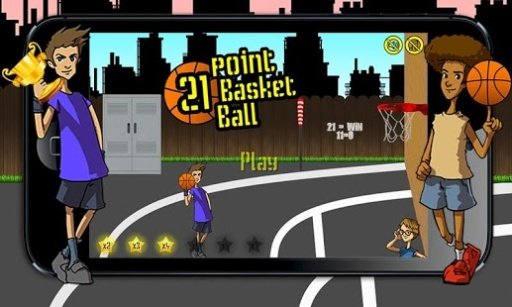 21 Point Basket Ball截图2