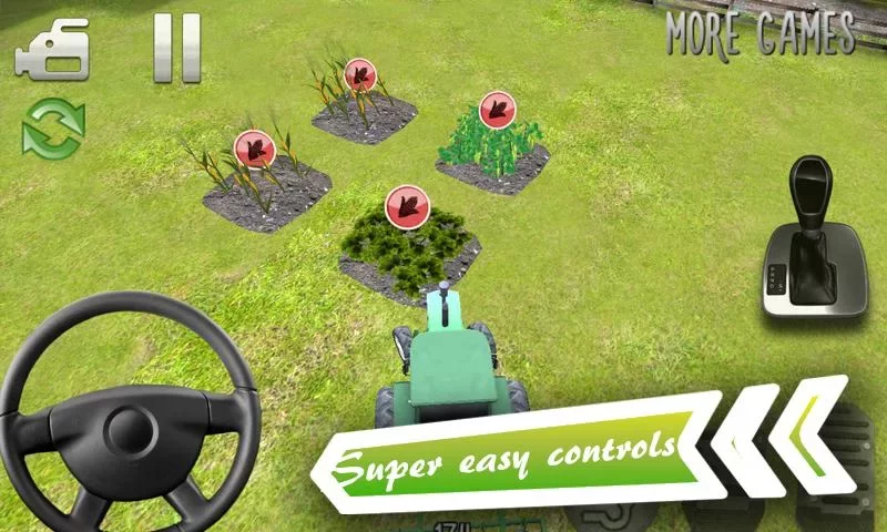 3D Farm Driver Tractor Parking截图11