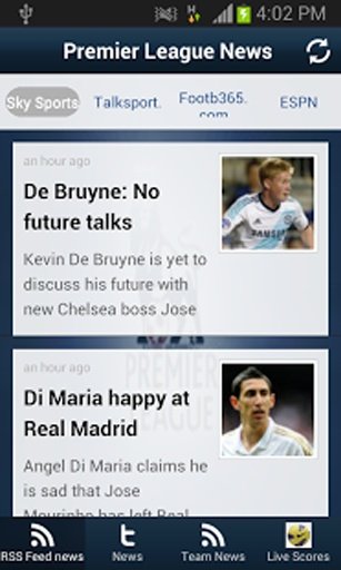 Premier League News截图8