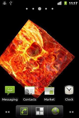 Skull in Fire截图2