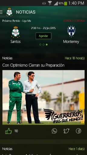 Santos App Oficial截图3