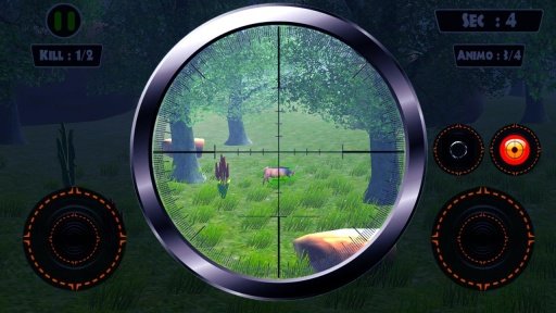 Deer Hunter : Sniper 3D截图1