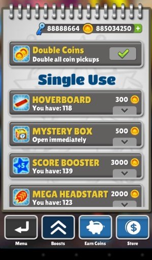 Subway Surfer Effective Cheats截图2