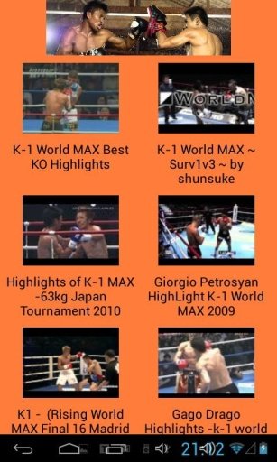 K-1 World MAX Highlights截图4