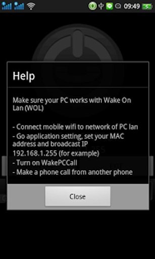 Wake On LAN (Call)截图2