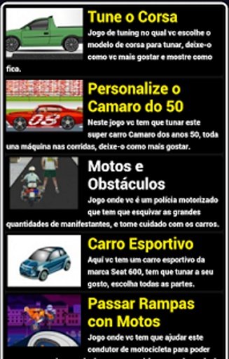 Jogos de carros e motos截图2