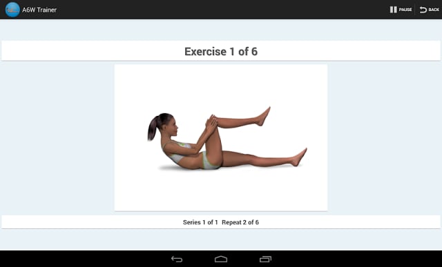 A6W Trainer-Flat Belly Workout截图4